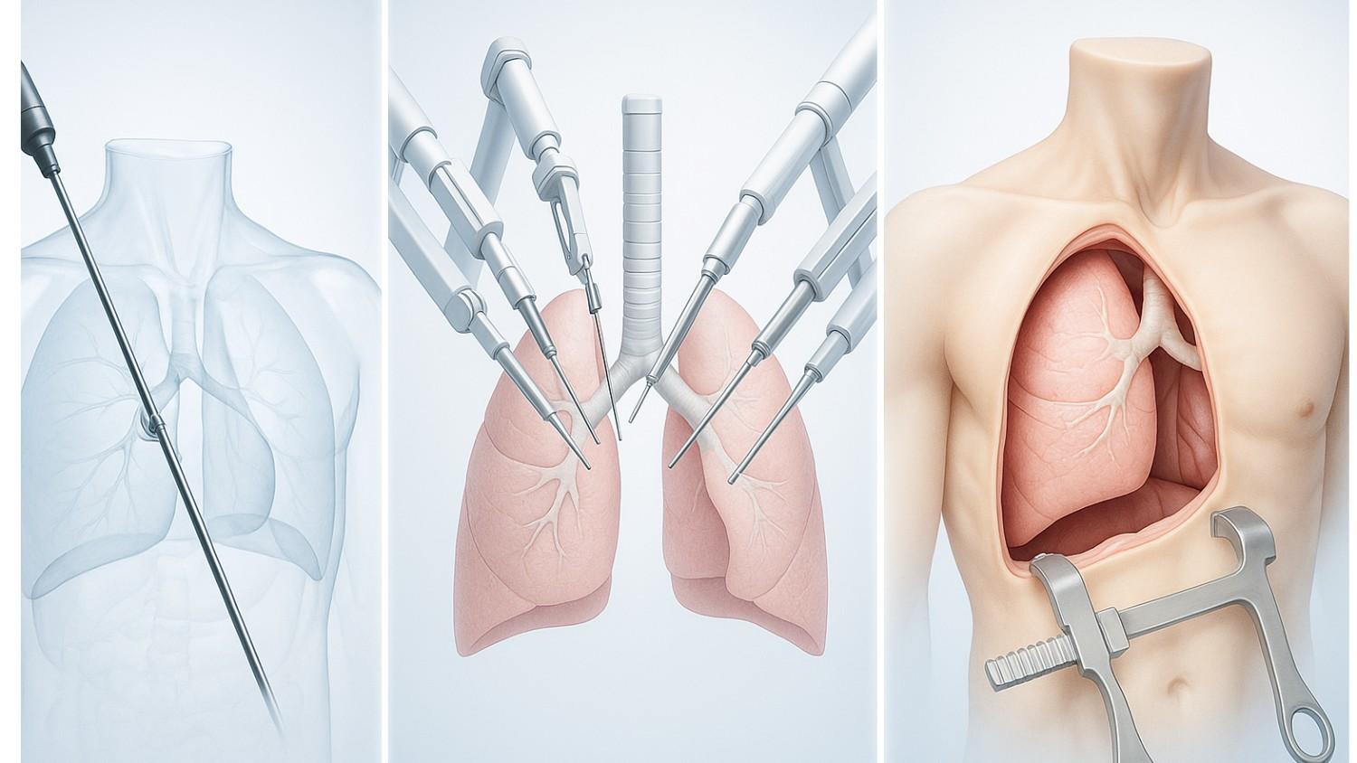 VATS vs Robotic vs Open Lung Surgery: Cost & Recovery
